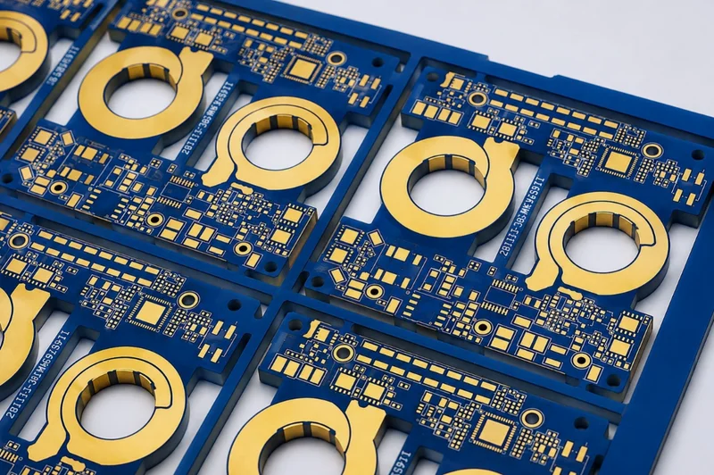 Multilayer rigid PCB with impedance control